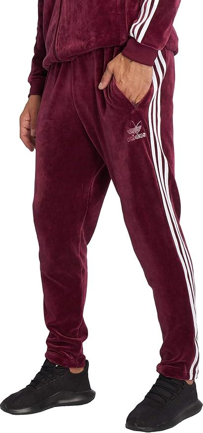 adidas velour trainingsanzug herren rot|Manner .